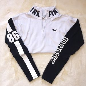 PINK VS collard long sleeve